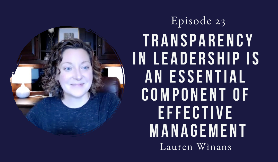 Lauren Winans guest Mind The Innovation Leadership Podcast