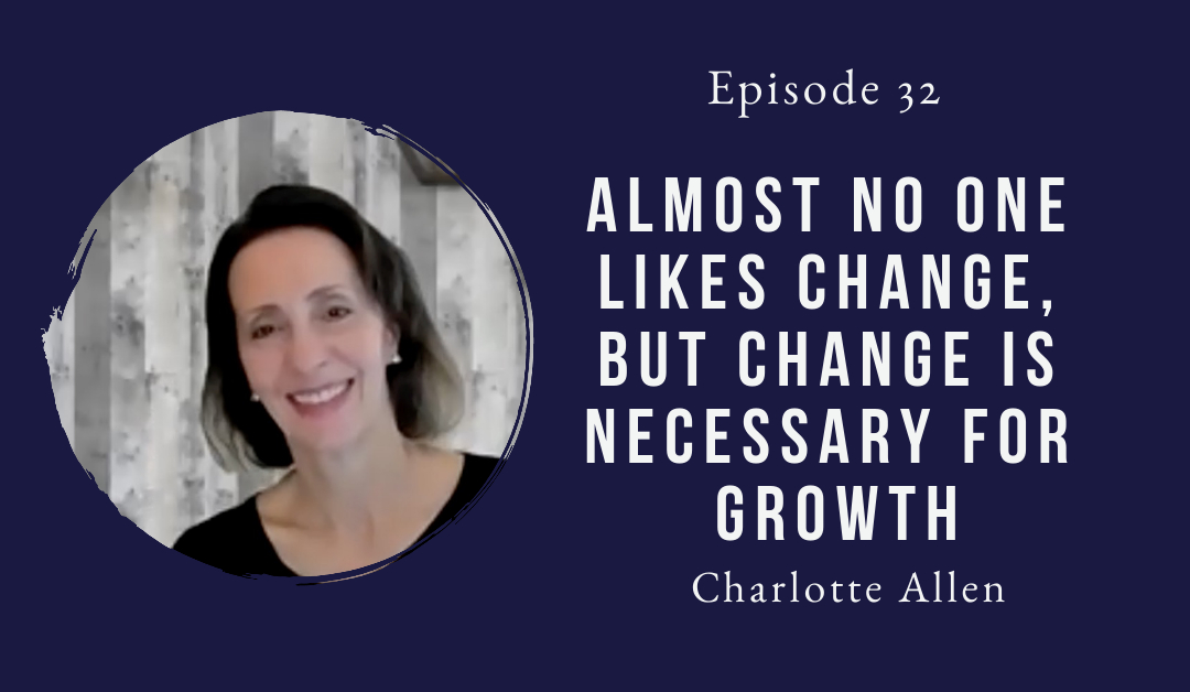 Charlotte Allen guest Mind The Innovation Leadership Podcast
