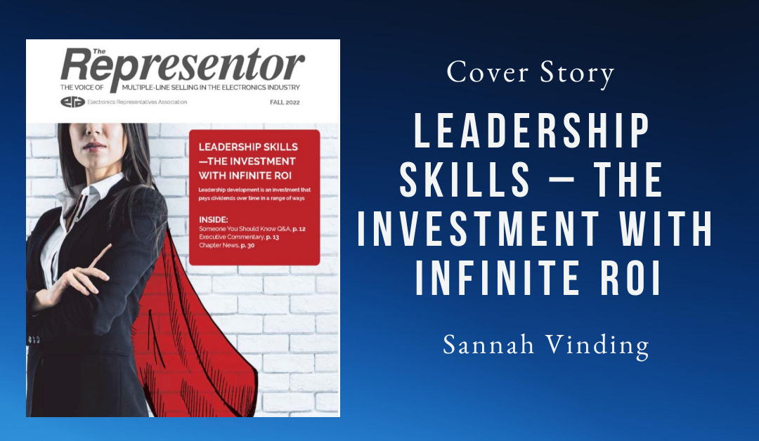 Leadership Skills – The Investment with Infinite ROI sannah vinding