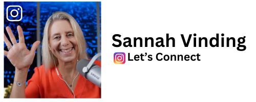 Let's Connect sannah vinding instagram